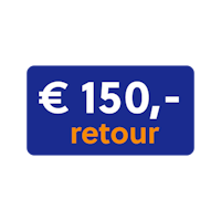 €150,- retour