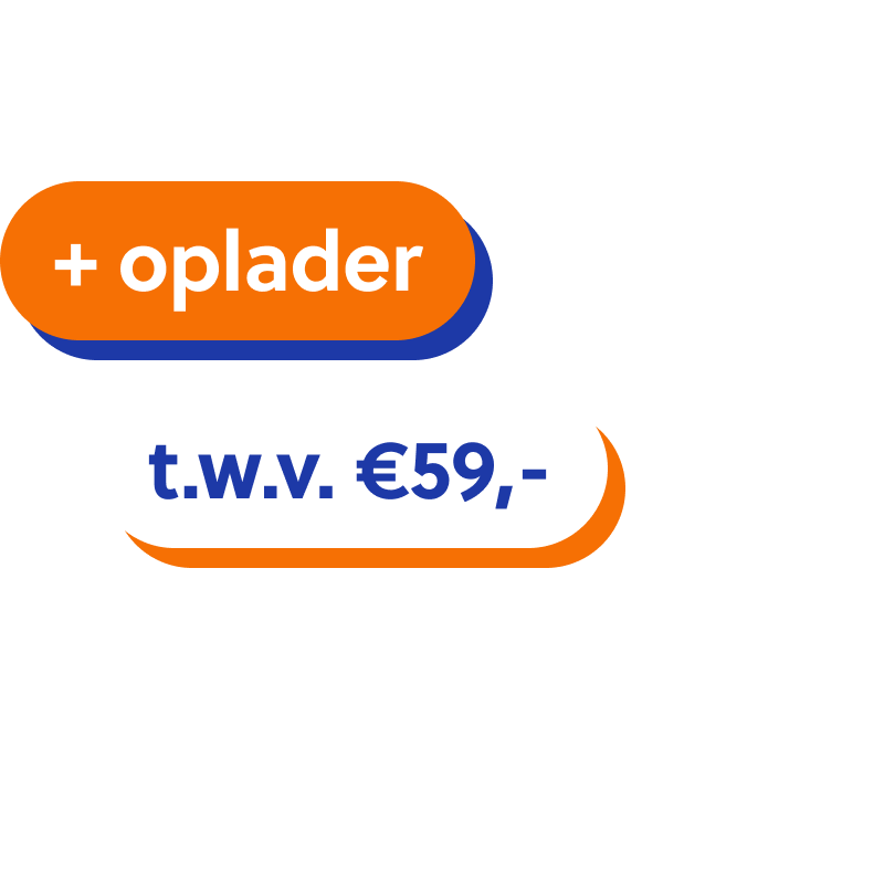 80W SuperVOOC oplader t.w.v. €59 cadeau
