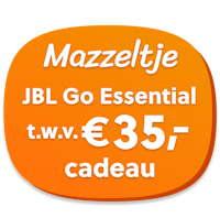 Gratis JBL GO Essential cadeau t.w.v. € 35,-